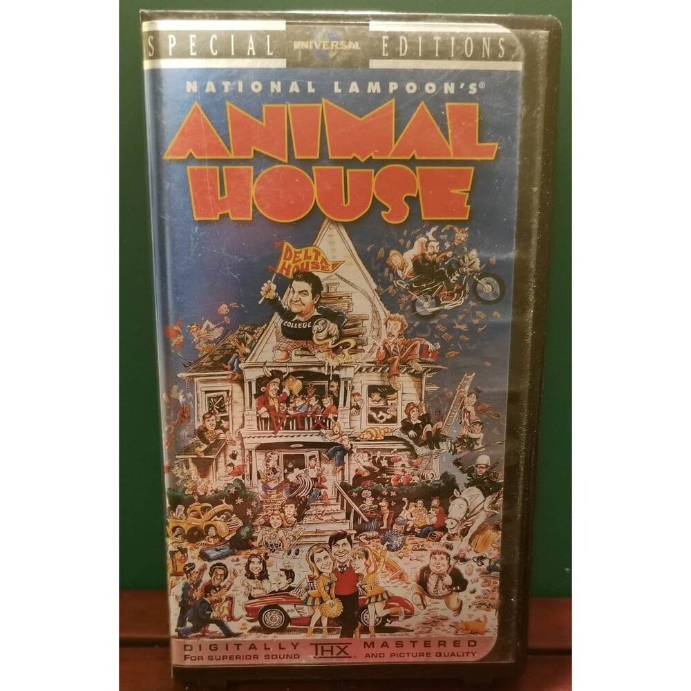 VHS National Lampoons Animal House 20th Anniversary Special Edition